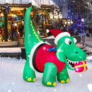 Inflatable Christmas Decoration with LED Lights for Yard by LJGDeals