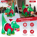 Inflatable Christmas Decoration with LED Lights for Yard by LJGDeals