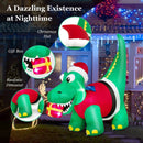 Inflatable Christmas Decoration with LED Lights for Yard by LJGDeals