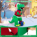 Inflatable Christmas Decoration with LED Lights and Waterproof Blower by LJGDeals