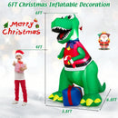 Inflatable Christmas Decoration with LED Lights and Waterproof Blower by LJGDeals