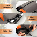 Inflatable Fishing Float Tube with Shoulder Straps and Storage for Angling by LJGDeals