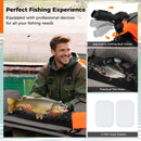 Inflatable Fishing Float Tube with Shoulder Straps and Storage for Angling by LJGDeals