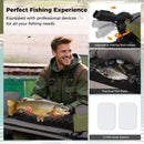 Inflatable Fishing Float Tube with Shoulder Straps and Storage for Angling by LJGDeals