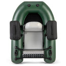 Inflatable Fishing Float Tube for Angling with Fish Ruler and Angling Base by LJGDeals