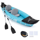 Inflatable Kayak 2 Person with Aluminum Paddles and Pump by DirectDeals