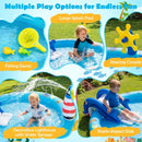 Inflatable Play Center Marine Life Spray Pool with Shark by LJGDeals