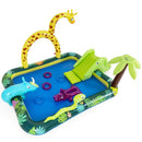 Inflatable Play Center Jungle Animal Spray Pool with Slide Giraffe by LJGDeals