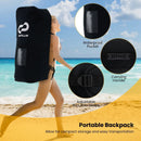 Inflatable Stand up Paddle Board with Adjustable Paddle and 3 Fins for Adults and Youths by LJGDeals