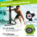 Inflatable Stand up Paddle Board iSUP Board Accessories with 3 Fins by LJGDeals