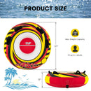 Inflatable Towable Tubes for Boating Water Sport by LJGDeals