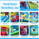 Inflatable Water Park Water Slide Wet Dry Combo Bounce House by LJGDeals