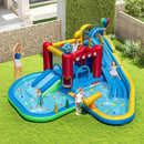 Inflatable Water Park Water Slide Wet Dry Combo Bounce House by LJGDeals