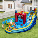 Inflatable Water Park Water Slide Wet Dry Combo Bounce House by LJGDeals