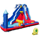 6-In-1 Inflatable Water Park with 735W Blower by DirectDeals