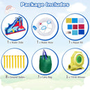 6-In-1 Inflatable Water Park with 735W Blower by DirectDeals