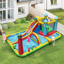 Inflatable Water Slide Giant Water Park with Long Slide 750W Blower by LJGDeals