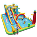 Inflatable Water Slide Giant Water Park with Long Slide Jumping Area by LJGDeals