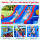 Inflatable Water Slide Park for Kids Backyard Outdoor Fun (without Blower) by LJGDeals