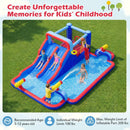 Inflatable Water Slide Park for Kids Backyard Outdoor Fun (without Blower) by LJGDeals