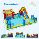 Inflatable Water Slide Bounce House 9-in by LJGDeals