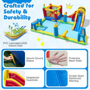Inflatable Water Slide Bounce House 9-in by LJGDeals
