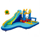 Windmill-themed Inflatable Water Slide Park with Jumping Area and Blower by LJGDeals