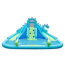 Inflatable Water Slide with Dual Slides and Large Splash Pool (Without Blower) by LJGDeals