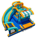 Inflatable Water Slide Bounce House Kids Jump Castle with Water Cannon by LJGDeals