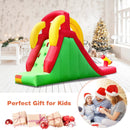 Inflatable Water Slide Bounce House with Climbing Wall Jumper and 480W Blower by LJGDeals
