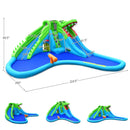 7-in-1 Inflatable Bounce House with Splashing Pool without Blower by LJGDeals