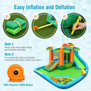 7-in-1 Inflatable Water Slide Park with 780W Blower by LJGDeals