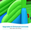 7-in-1 Inflatable Bounce House with Splashing Pool without Blower by LJGDeals