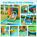 Inflatable Water Slide Park with Upgraded Handrail without Blower by LJGDeals