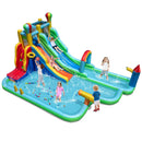 Inflatable Water Slide Park Giant Bounce House with Double Long Slides by LJGDeals