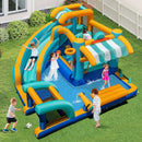 Inflatable Water Slide Bounce House Kids Jump Castle with 750W Blower by LJGDeals