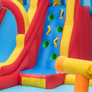 Inflatable Water Slide Water Park with Long Slide and Splash Pools and Ball Pit without Blower by LJGDeals