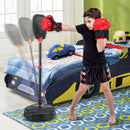 Inflation-Free Boxing set with Punching Bag and Boxing Gloves Quick Rebound Design for 5+ Years Old Kids by LJGDeals
