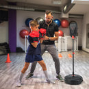 Inflation-Free Boxing set with Punching Bag and Boxing Gloves Quick Rebound Design for 5+ Years Old Kids by LJGDeals