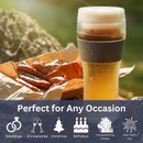 Unbreakable Double Wall Insulated Freezable Beer Glasses