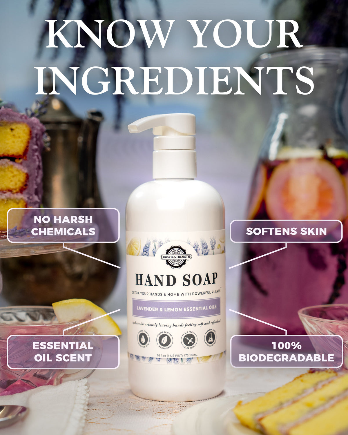 Hand Soap | Lavender & Lemon, photo 4 of 12