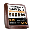 15' x 15' Super Heavy Duty Poly Tarp by White Duck Outdoors