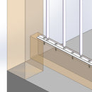 Insta-Rail® 36" Vertical Tube Railing Infill Kit