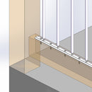 Insta-Rail® 42" Vertical Tube Railing Infill Kit