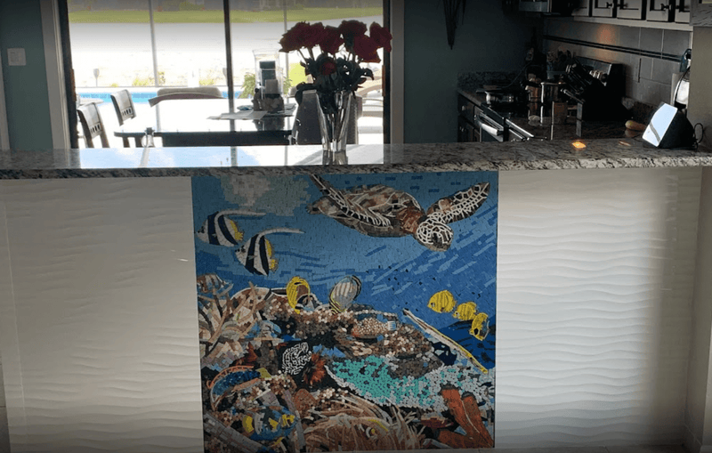 Wabasso Coastal Beach - Mosaic Art