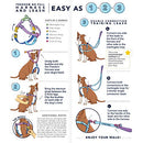 ROY G BIV Double Connection Leash – EarthStyle