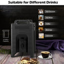2.5 Gallon Insulated Beverage Server Dispenser-Black by LJGDeals