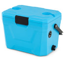 Insulated Portable Cooler Hard Shell Ice Chest with 2 Cup Holders by LJGDeals