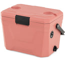 Insulated Portable Cooler Hard Shell Ice Chest with 2 Cup Holders by LJGDeals