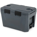 Insulated Portable Cooler Hard Shell Ice Chest with 2 Cup Holders Bottle Opener and Drain Plug by LJGDeals